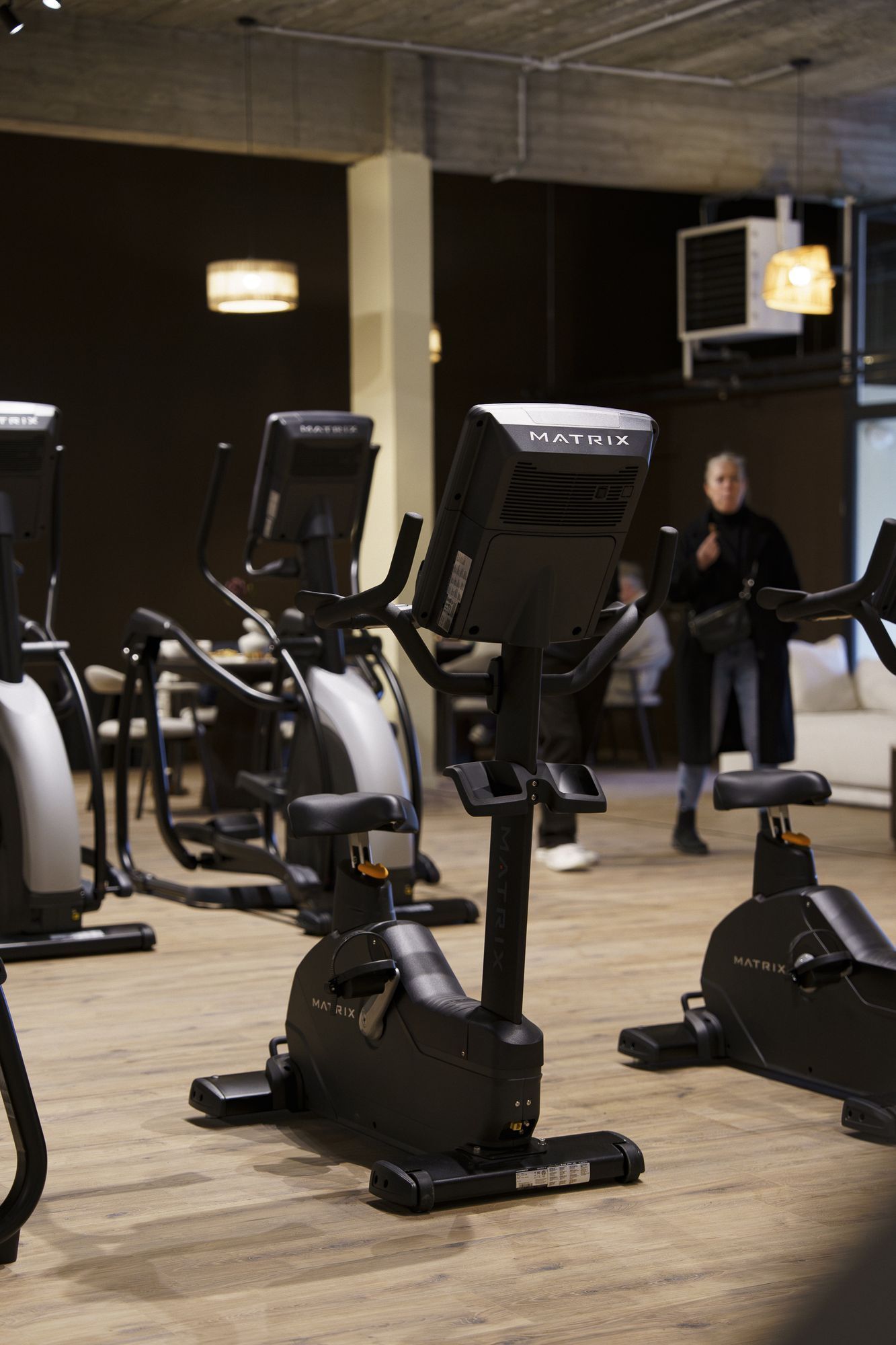 Matrix-hometrainers en crosstrainers bij de lounge